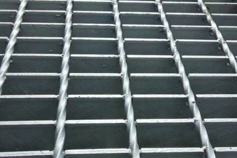 industrial galvanized steel bar grating panels for platform and walkway