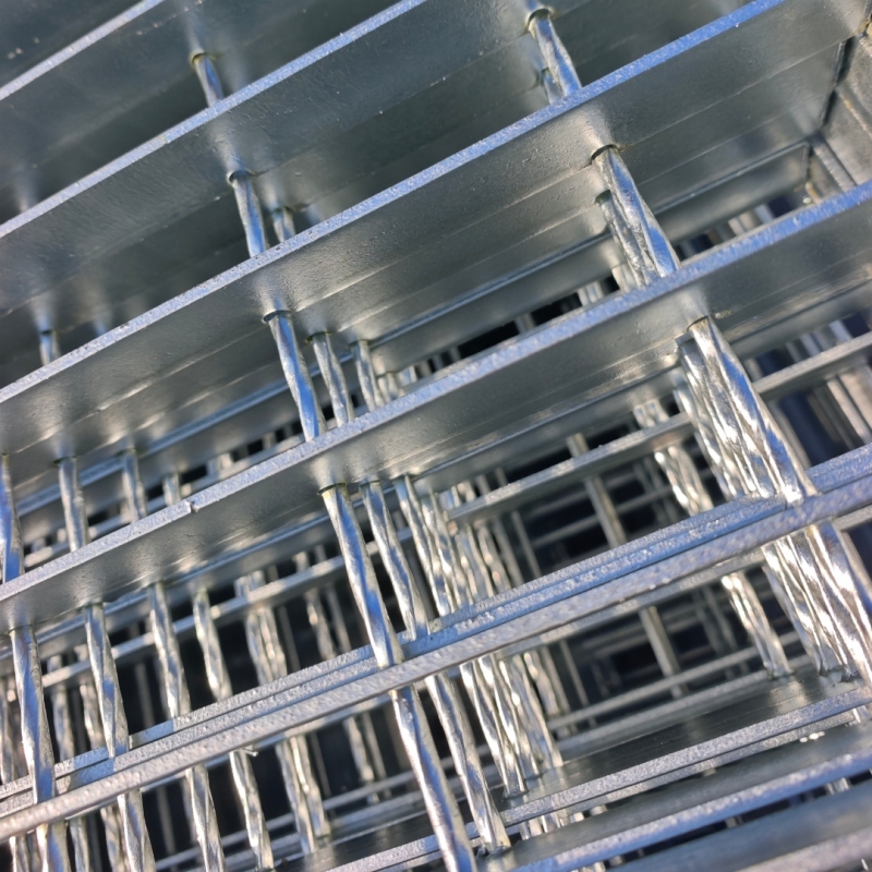 custom galvanized steel grating panels