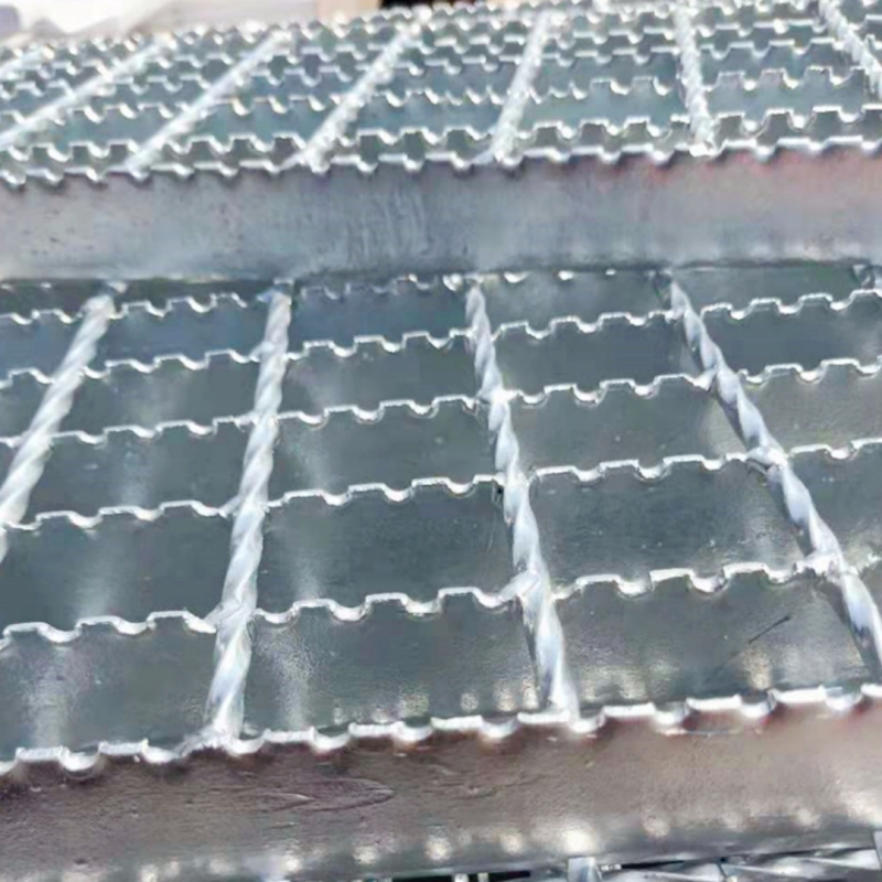 galvanized serrated steel grating panels