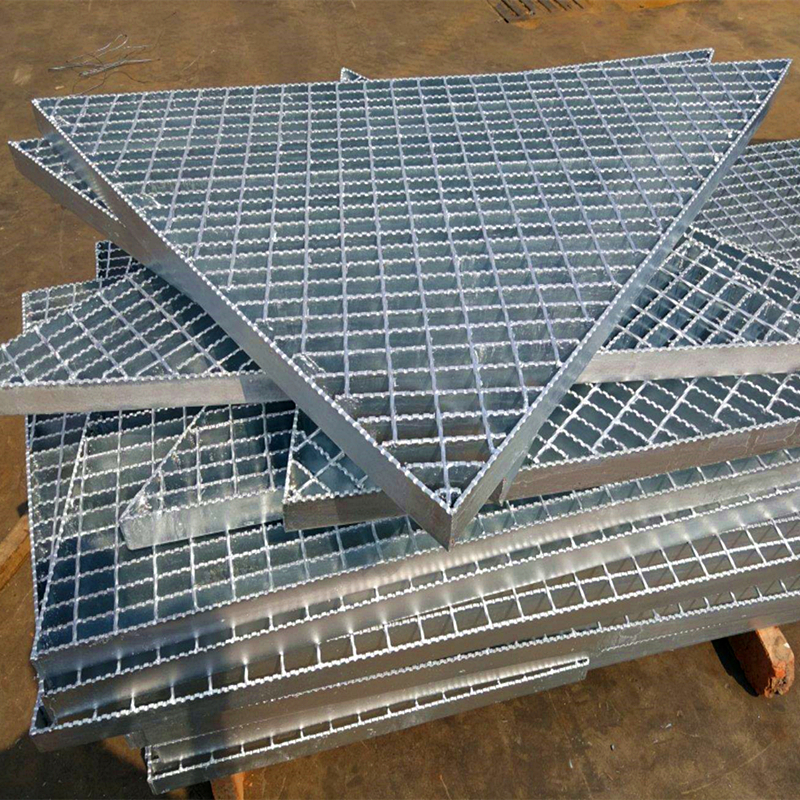 custom serrated steel bar grating