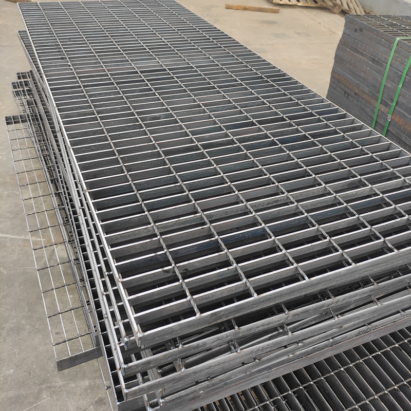 welded steel grating structure bearing bar cross bar