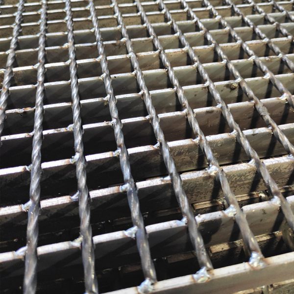 steel bar grating structure bearing bar cross bar spacing