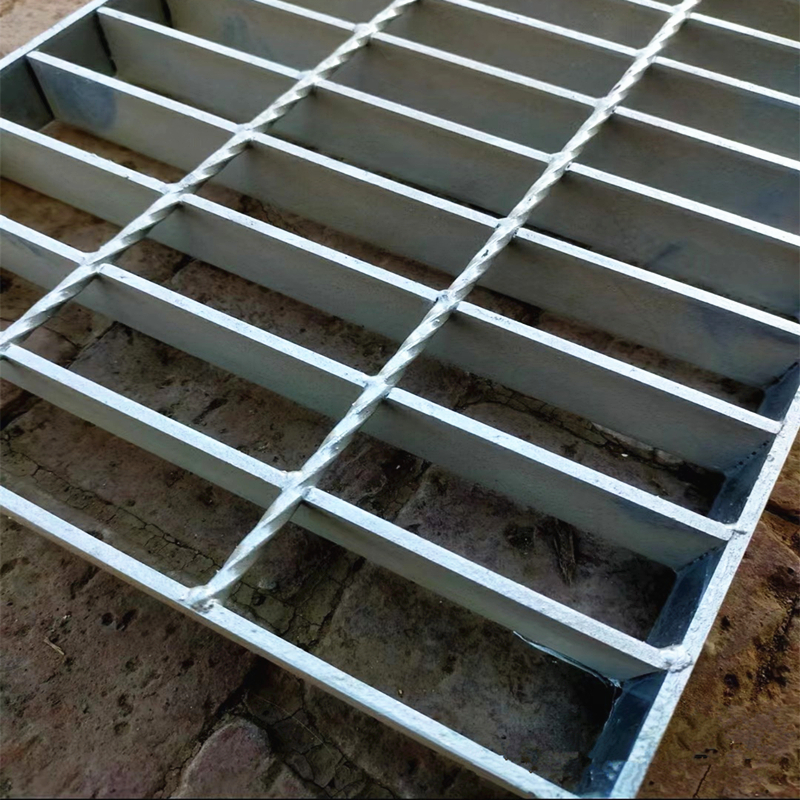 welded steel grating galvanized industrial platform
