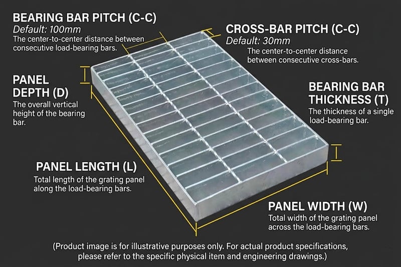 Steel Bar Grating Specifications Explained for Project Buyers | Load ...